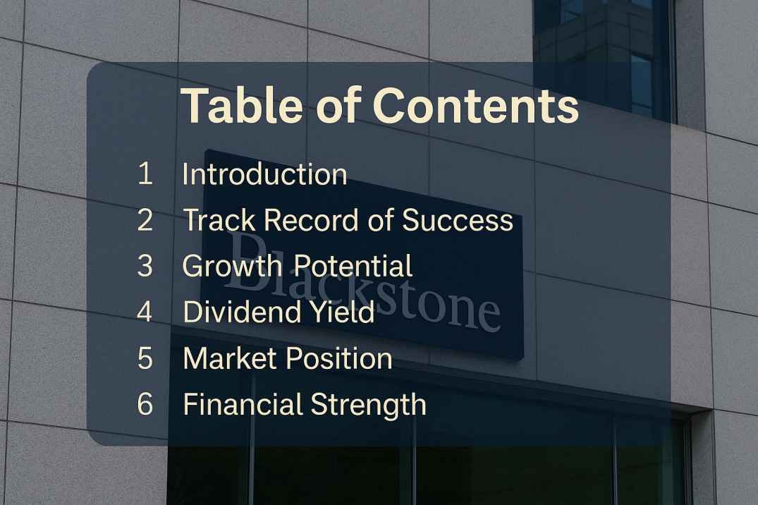 Is Blackstone a Good Stock to Buy