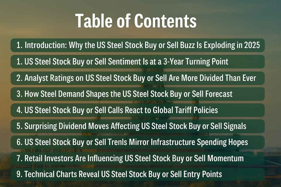 Us Steel Stock Buy Or Sell