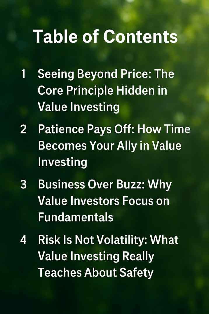 What Is Value Investing