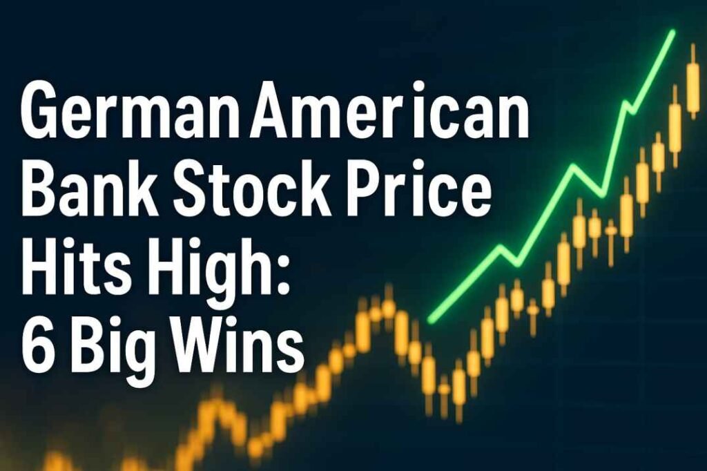 German American Bank stock price