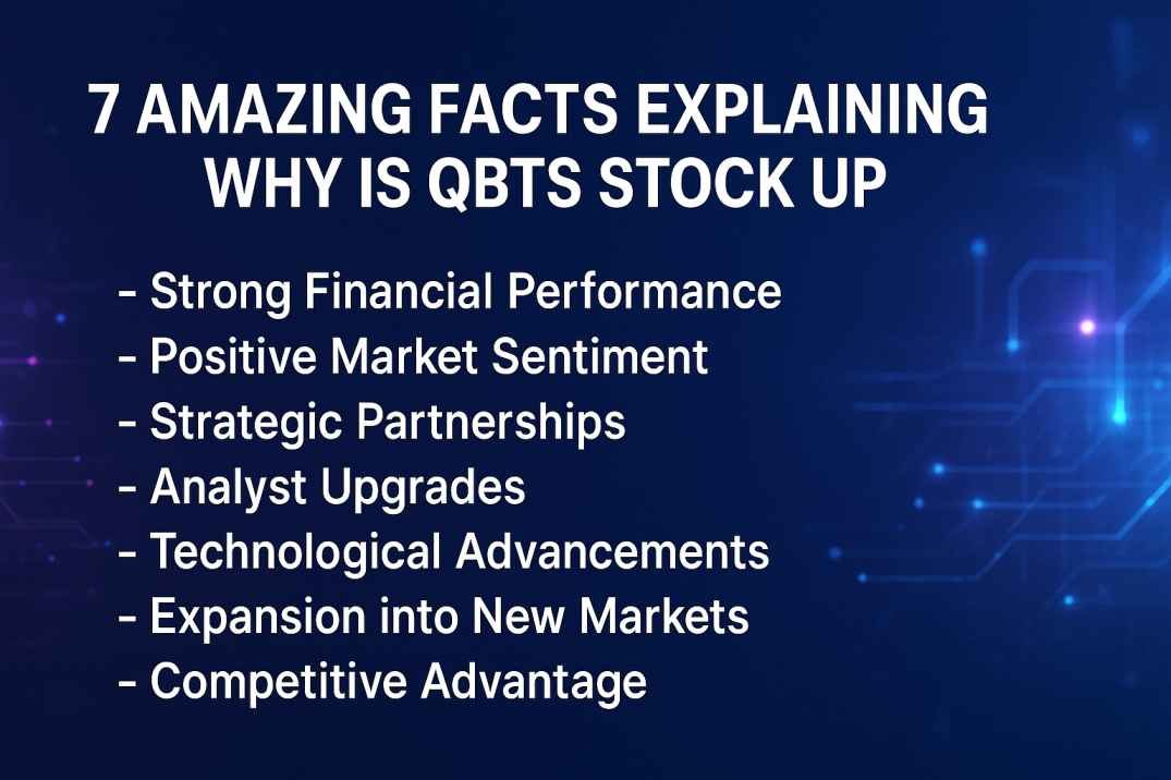 Why is QBTS stock up