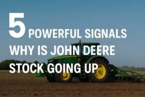 why is john deere stock going up