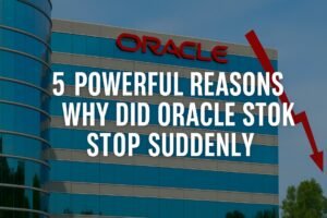 Why Did Oracle Stock Drop