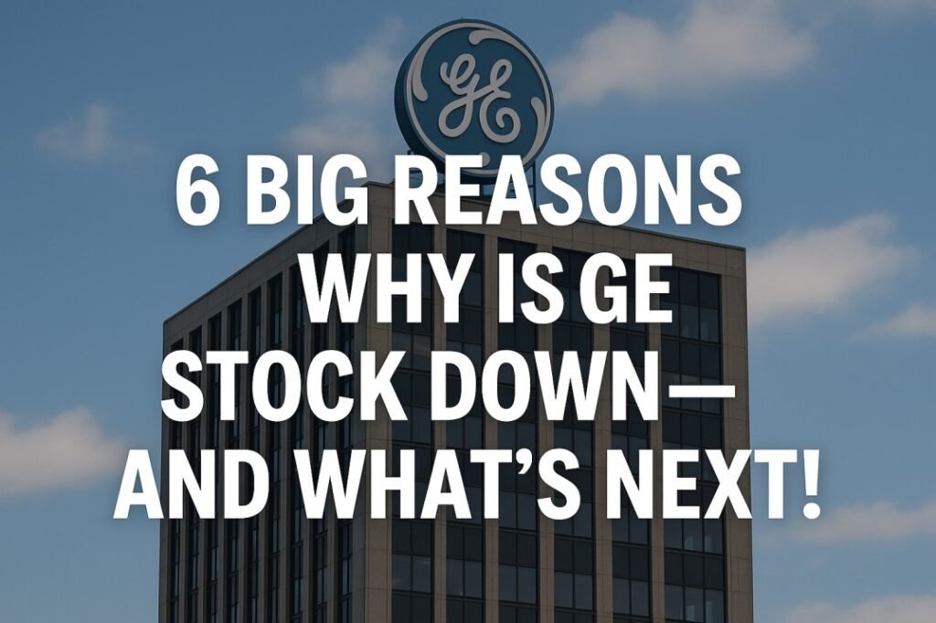 Why Is GE Stock Down