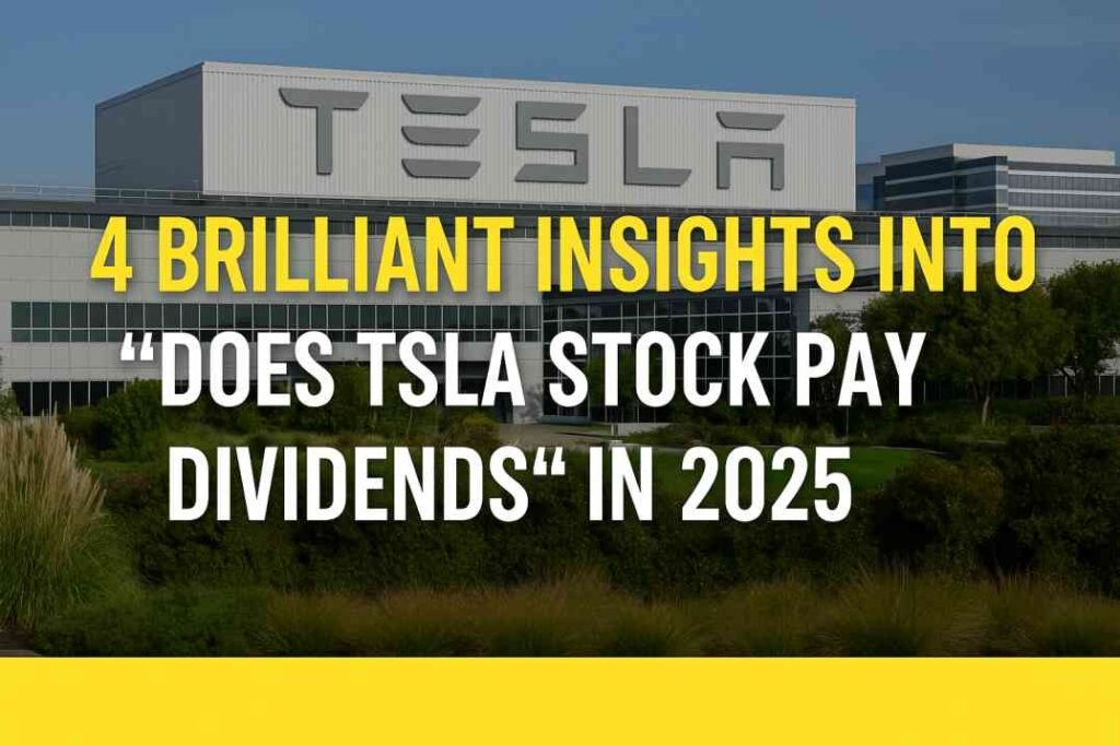 Does TSLA Stock Pay Dividends?