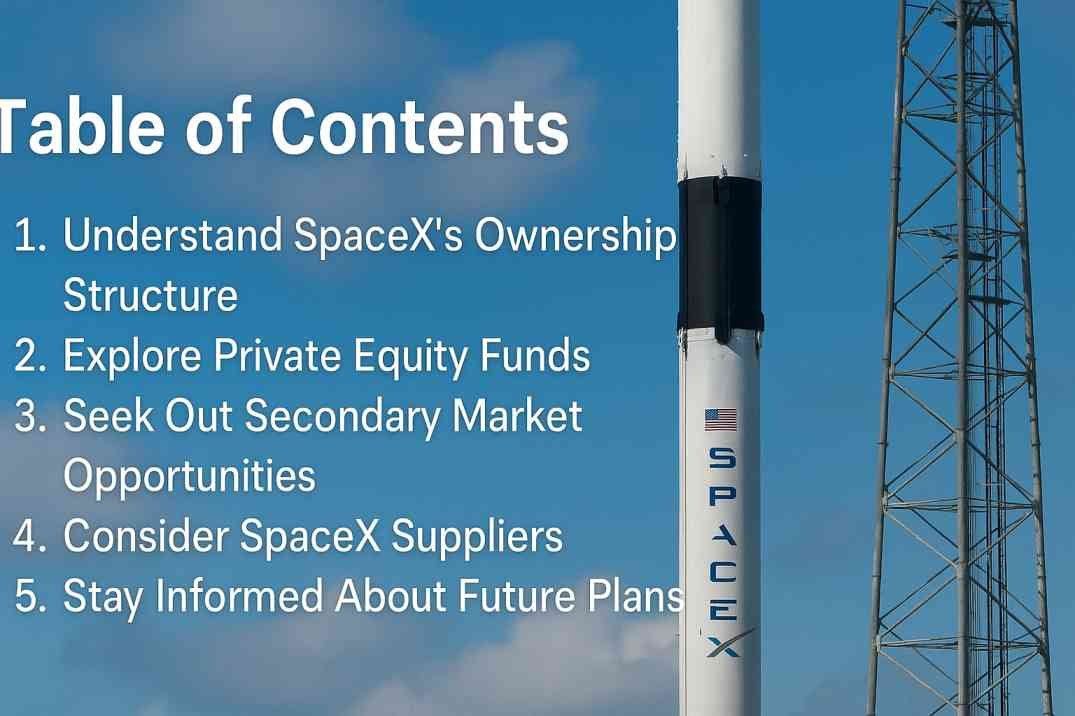 How can I invest in SpaceX stock?