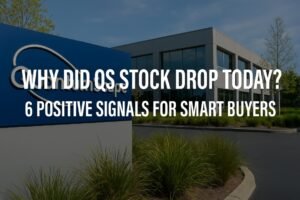 Why Did QS Stock Drop Today?