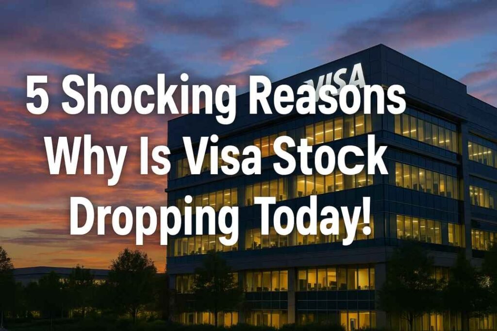 Why Is Visa Stock Dropping today?