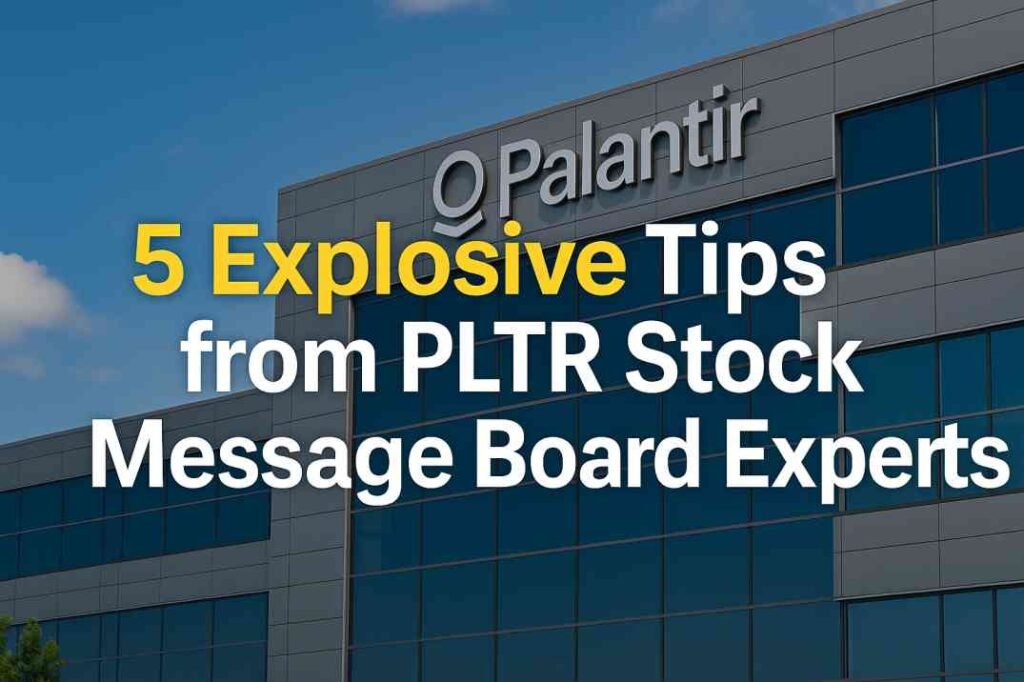 PLTR Stock Message Board