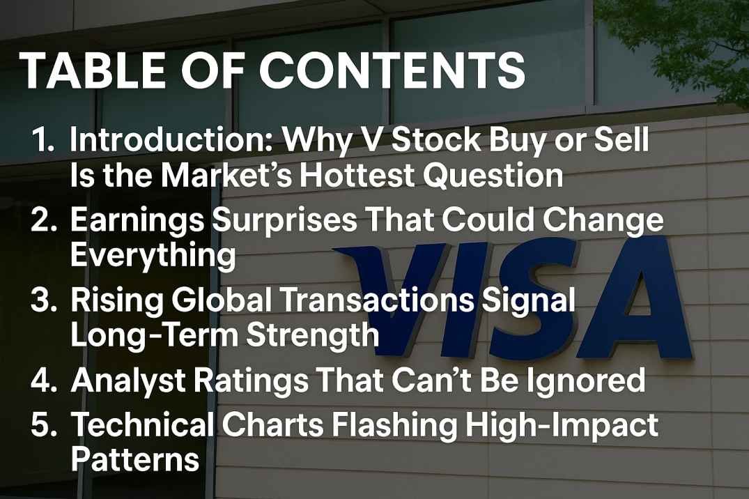 V stock buy or sell