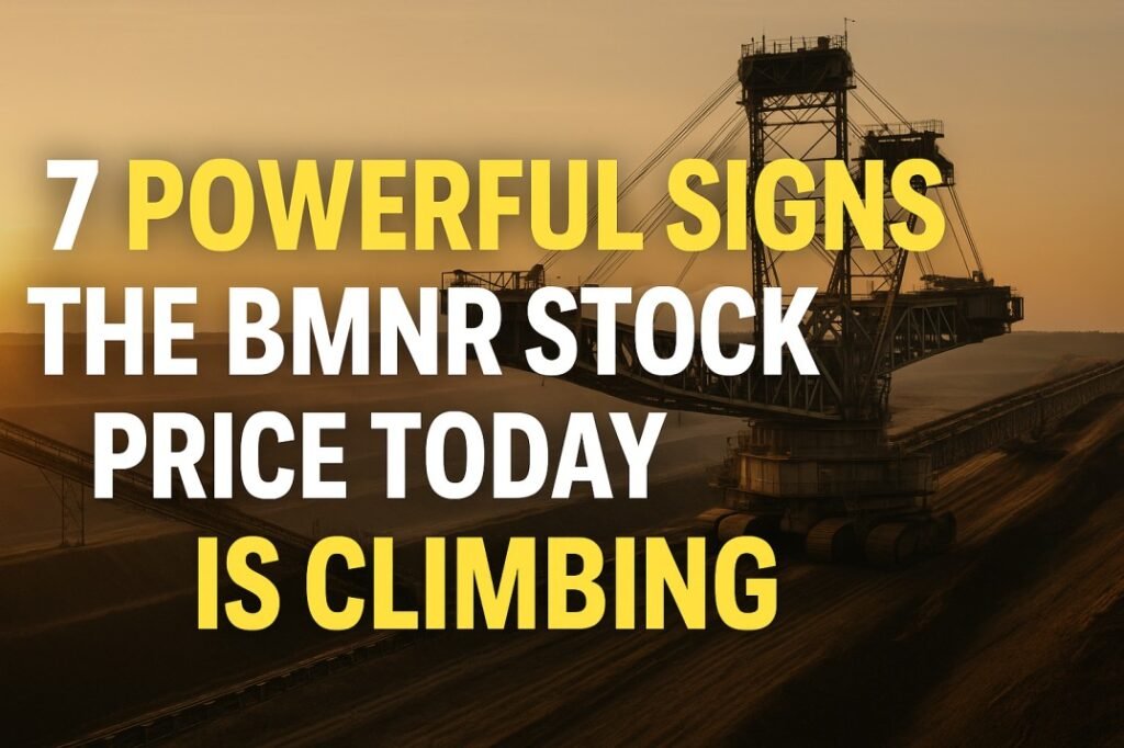 BMNR stock price today