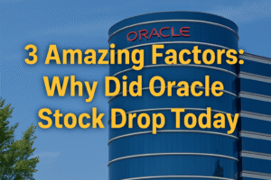 Why Did Oracle Stock Drop Today?