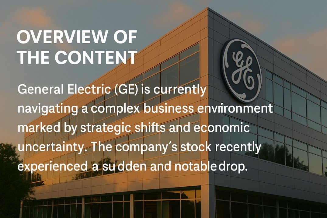 why did GE stock drop