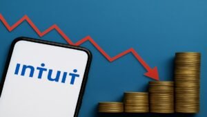 why Is Intuit stock falling