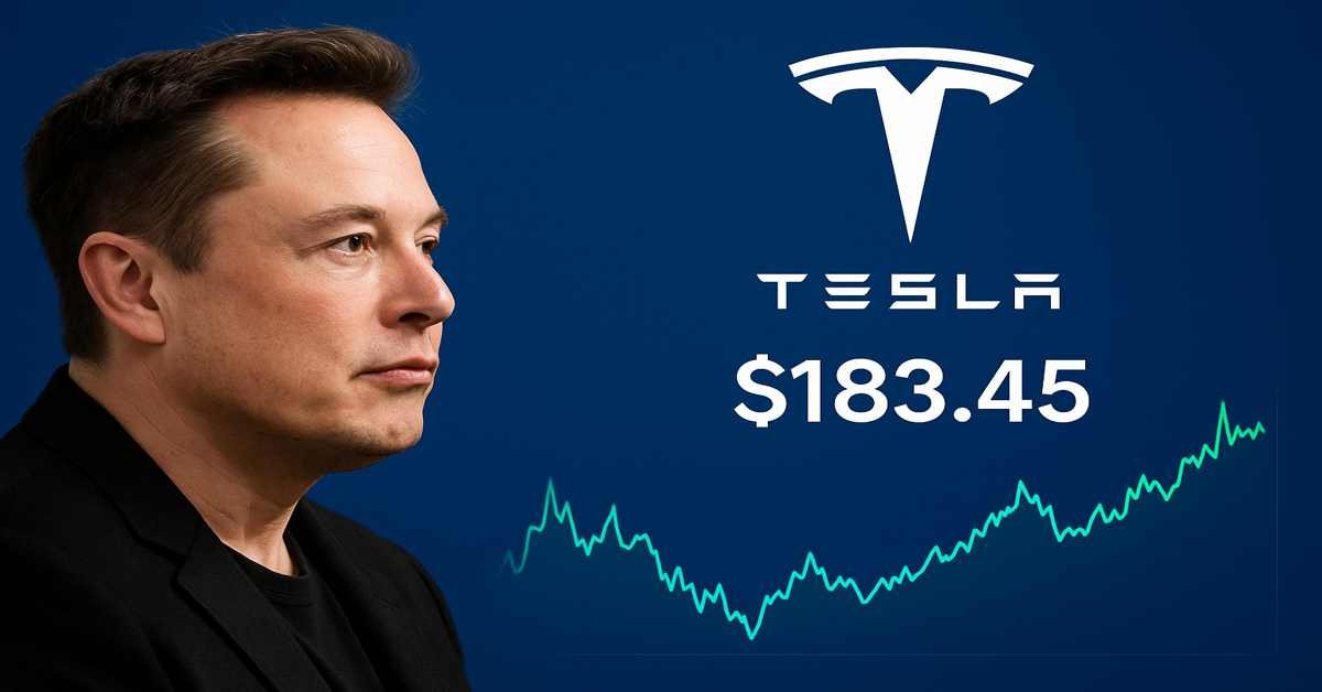 what's the price of Tesla stock today